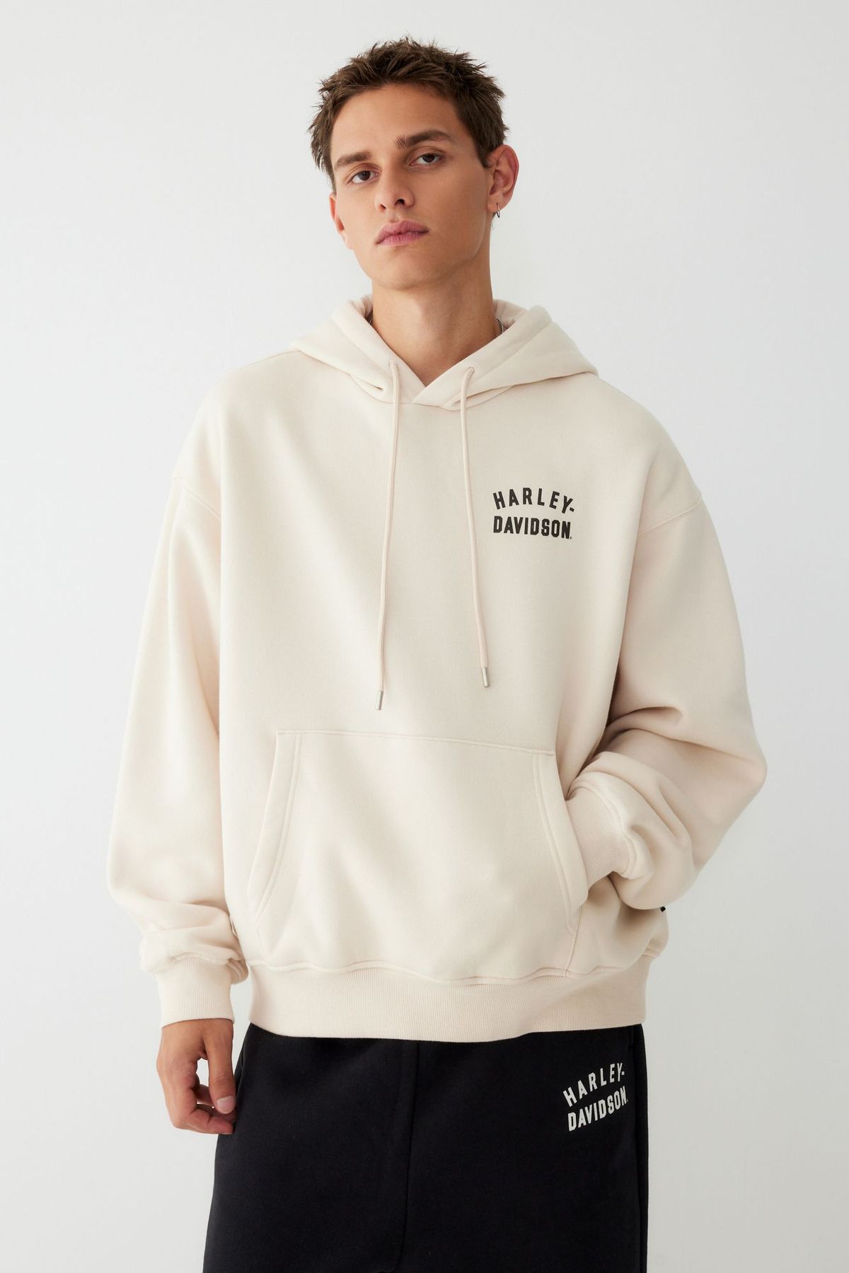 할리데이비슨 컬렉션스®(HARLEY-DAVIDSON COLLECTIONS®) Authentic 후드티 크림 HH15309402