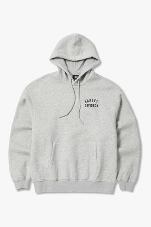 Authentic 후드티 멜란지 그레이 HH15309402