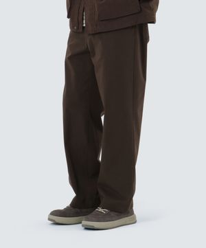 클랜드 세미와이드 팬츠 (S25FMDPT90) Choco Brown