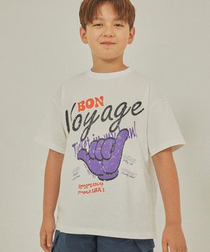 본 보야지 티셔츠_아이보리