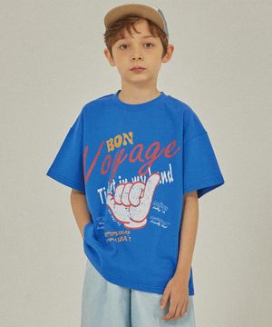 본 보야지 티셔츠_블루