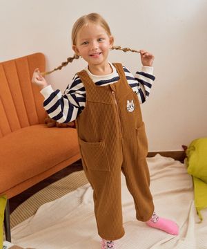 페스티벌벨로아오버롤 브라운