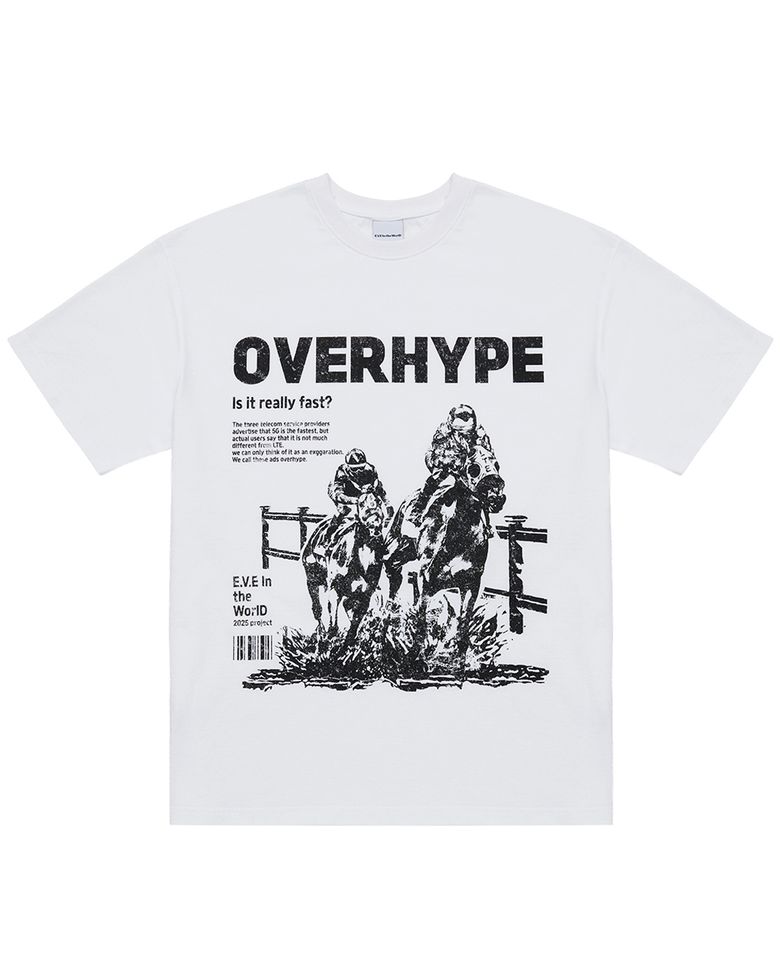 OVERHYPE T-SHIRT WHITE