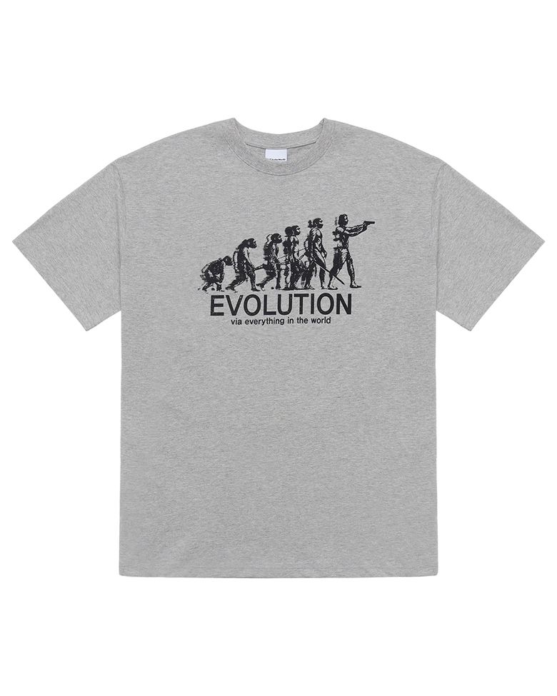 EVOLUTION T-SHIRT MELANGE GREY