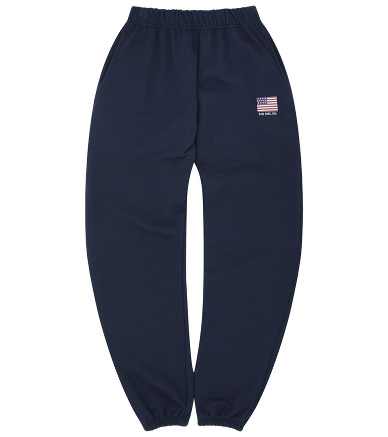 FLAG NEW YORK, USA SWEATPANTS (NAVY)