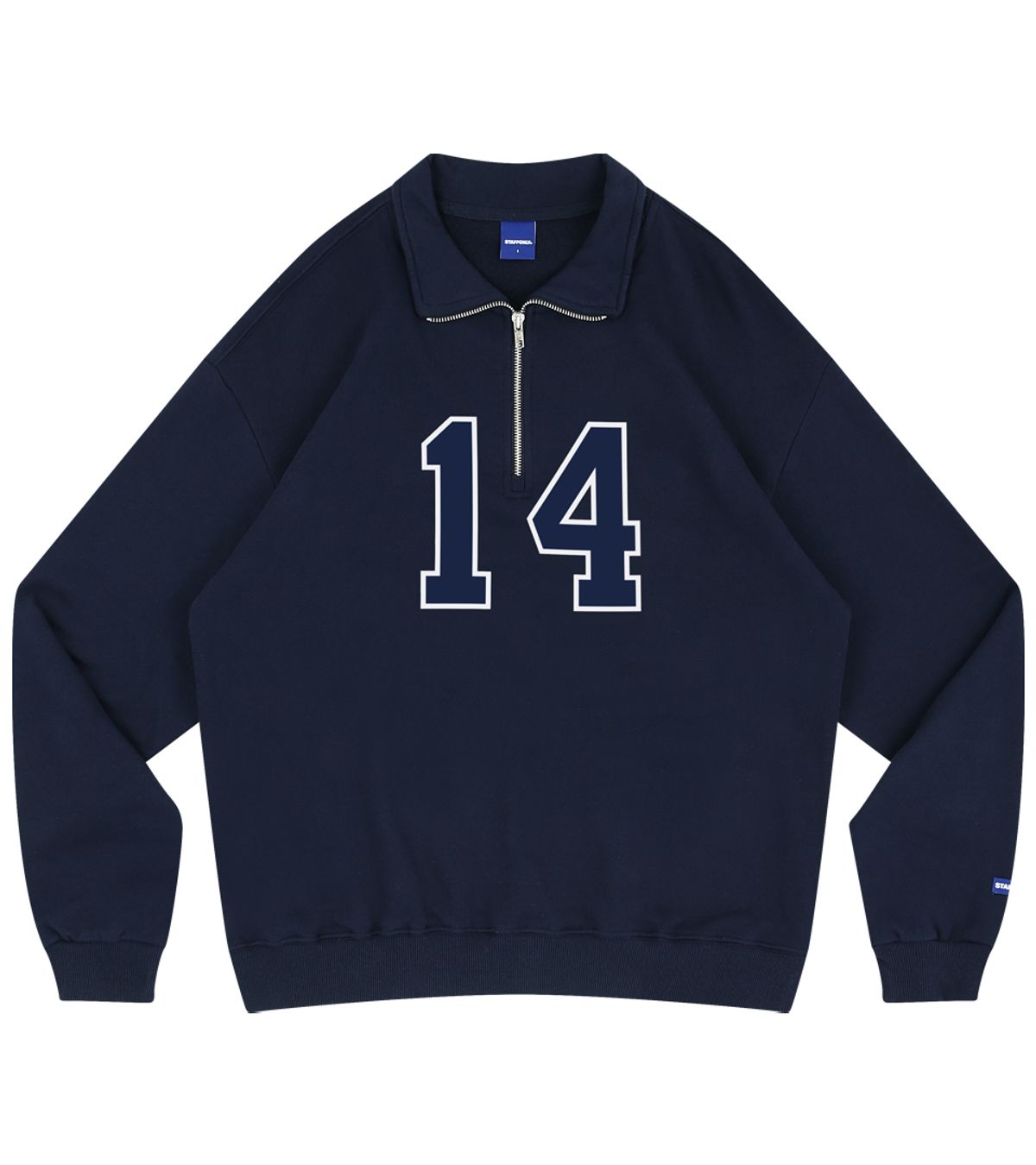 스텝온리(STAFFONLY) 14 HALF ZIP-UP (NAVY)
