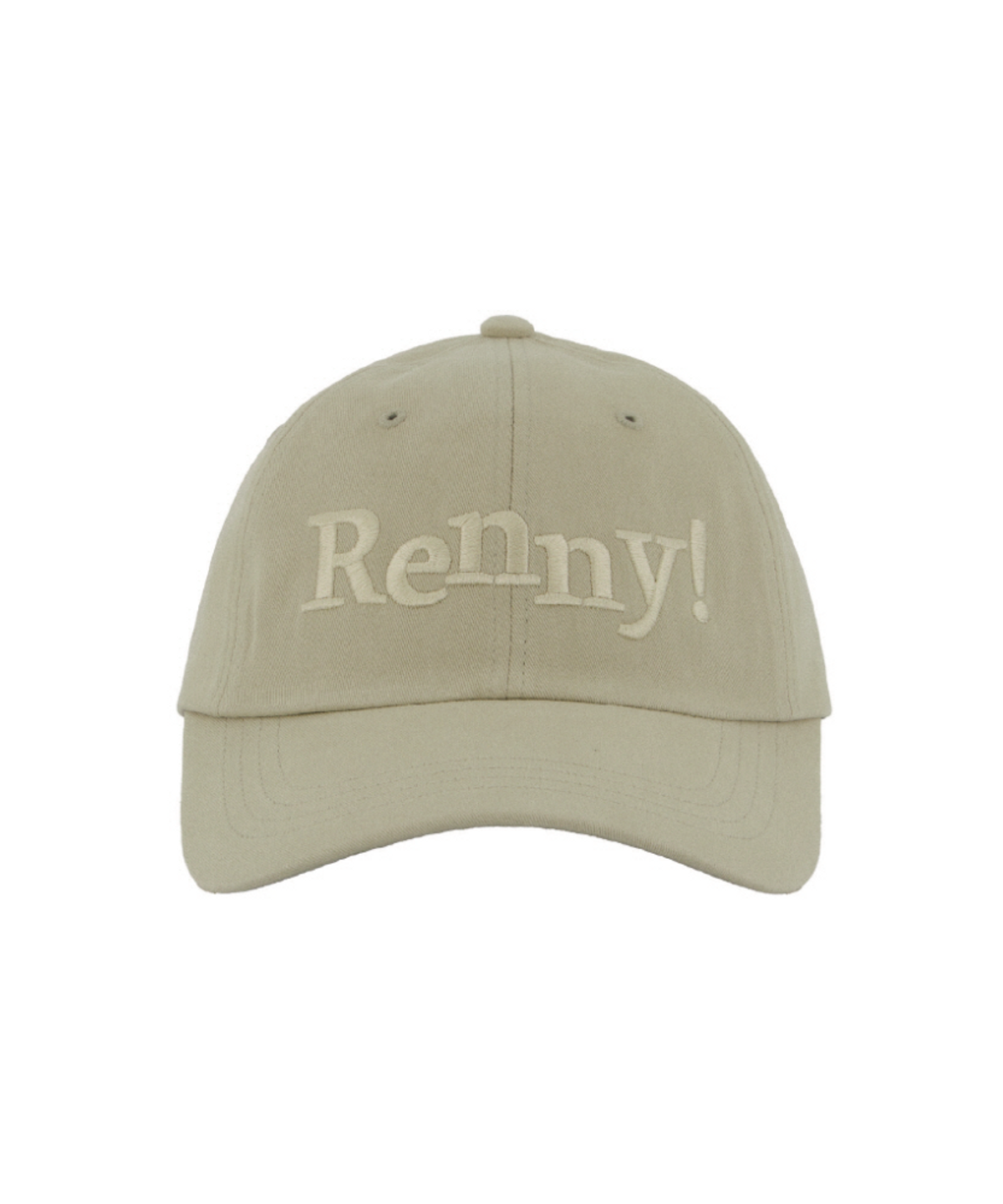 래니래니(RENNYRENNIE) RENNY LOGO BALL CAP [BEIGE]