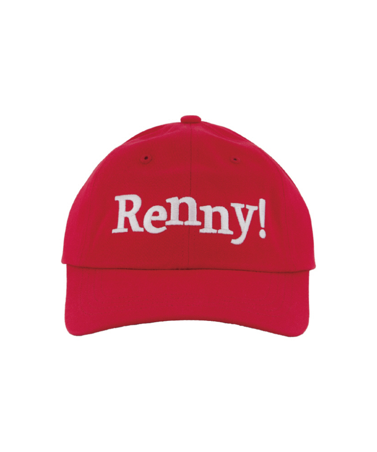 래니래니(RENNYRENNIE) RENNY LOGO BALL CAP [ROSE]