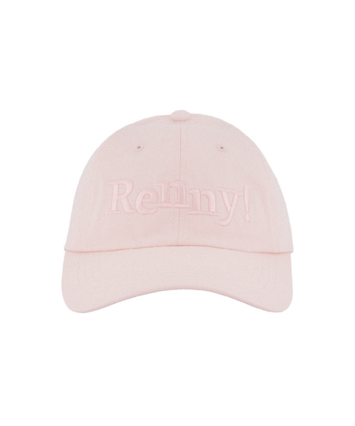 래니래니(RENNYRENNIE) RENNY LOGO BALL CAP [BABY PINK]
