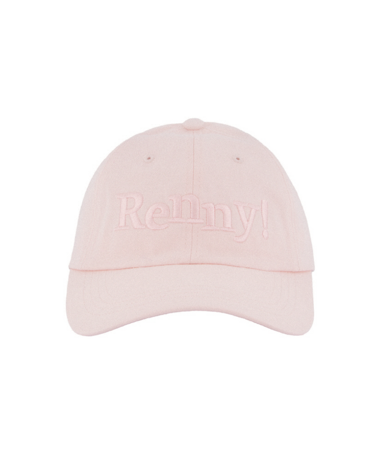 RENNY LOGO BALL CAP [BABY PINK]