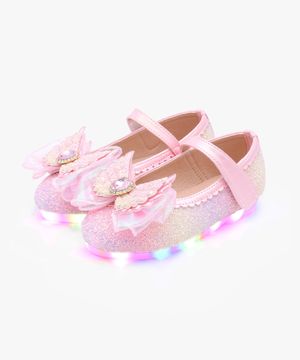 LED 러브윙 엔젤 펄 여아 구두