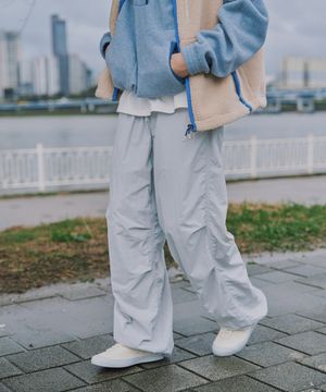 스트링 팬츠 - LIGHT GRAY