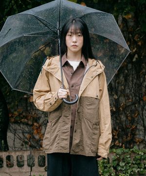 나일론후드자켓 - SAND