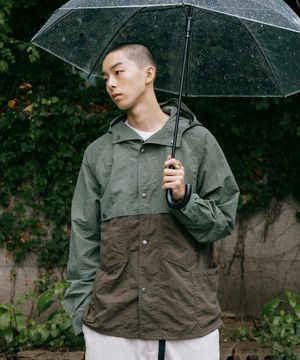 나일론후드자켓 - SAGE GREEN