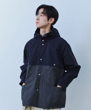나일론후드자켓 - NAVY
