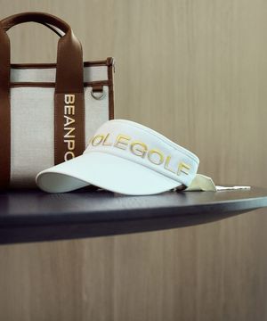 여성 하이핏 썬바이저 - 화이트