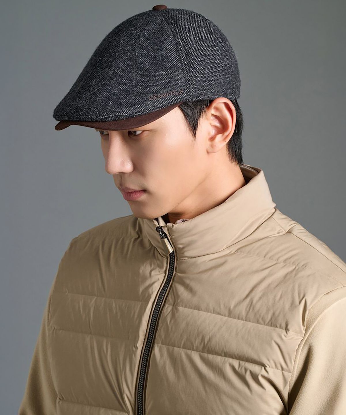 빈폴 액세서리(BEANPOLE ACCESSORY) 남성 헌팅캡 - 네이비
