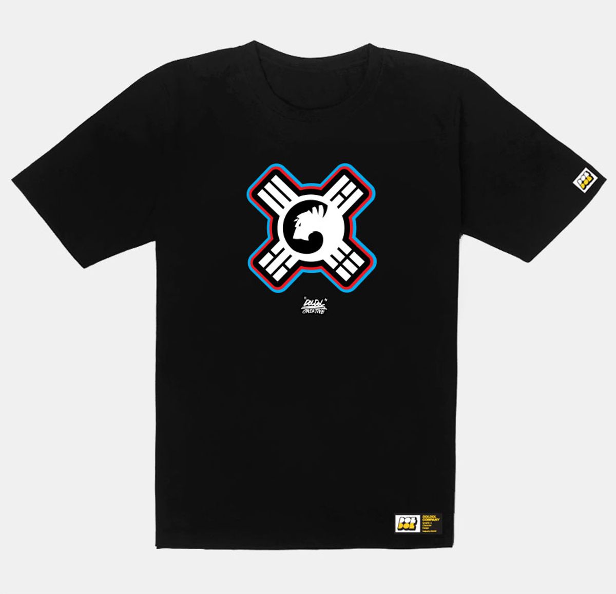 돌돌(DOLDOL) DMK_T-shirts_52 데블몽키 타이거 코리아 그래피티 티셔츠 반팔티
