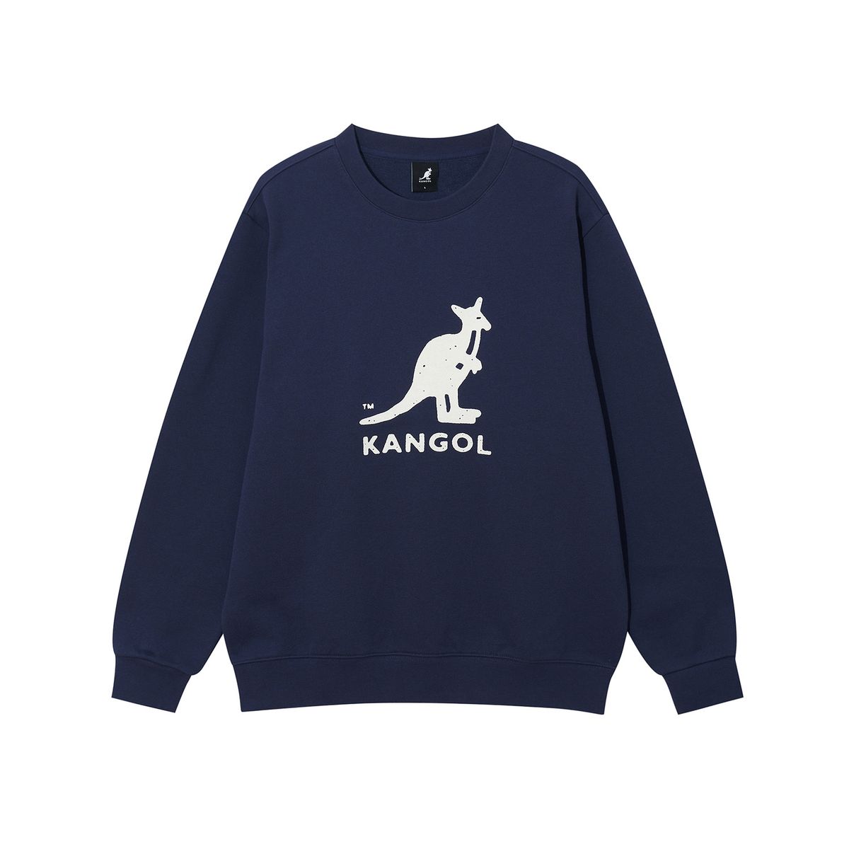 캉골(KANGOL) 빅 로고 스웨트셔츠 1782 다크블루