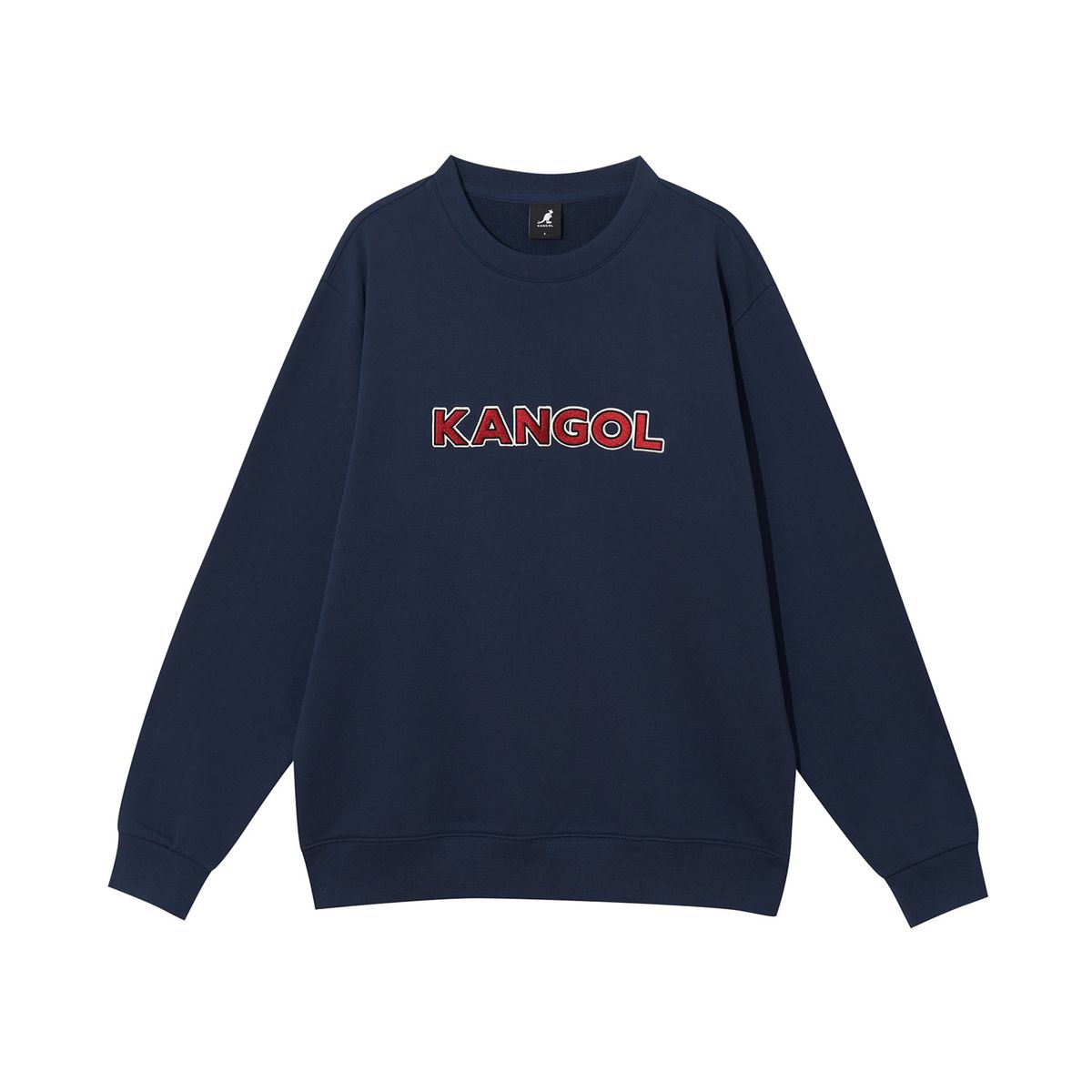 캉골(KANGOL) 워드 로고 스웨트셔츠 1781 다크블루