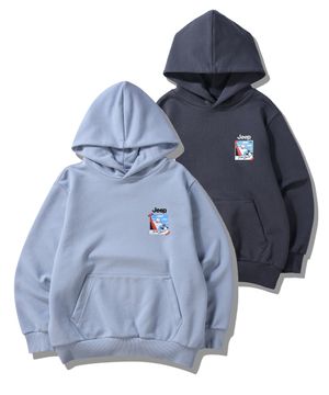 [2PACK] 리틀베어 캠핑 후드티