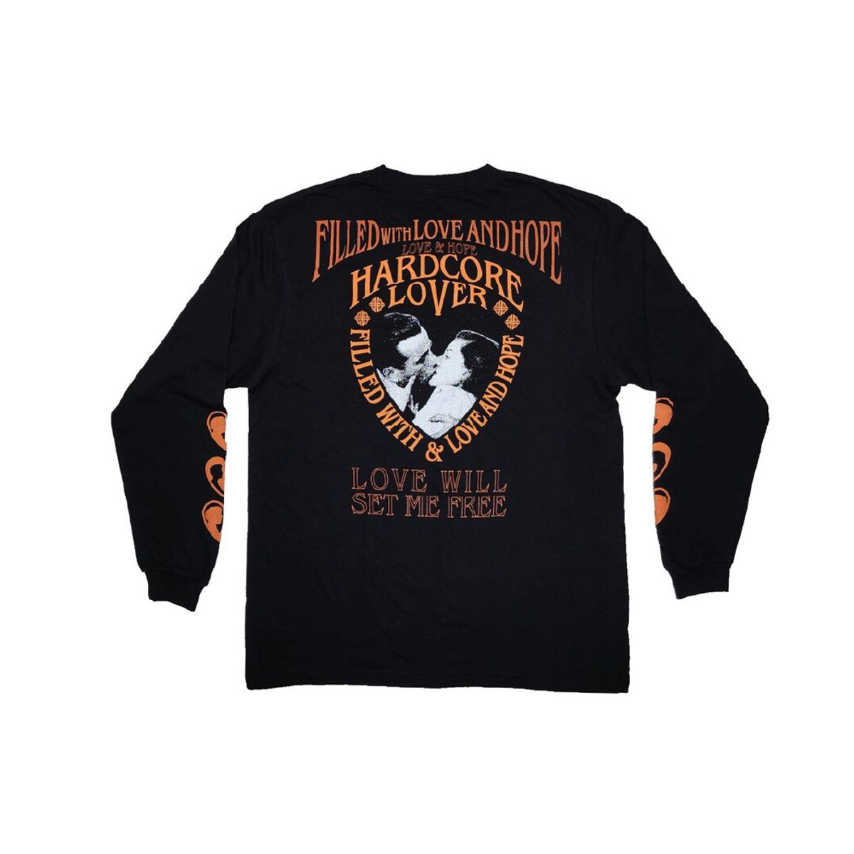 하드코어 러버(HARDCORE LOVER) LOVE & HOPE Long Sleeve(Black)