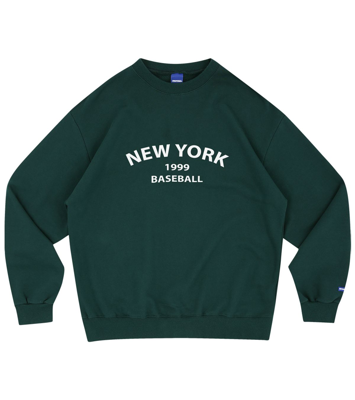 스텝온리(STAFFONLY) NEW YORK 1999 SWEATSHIRTS (GREEN)