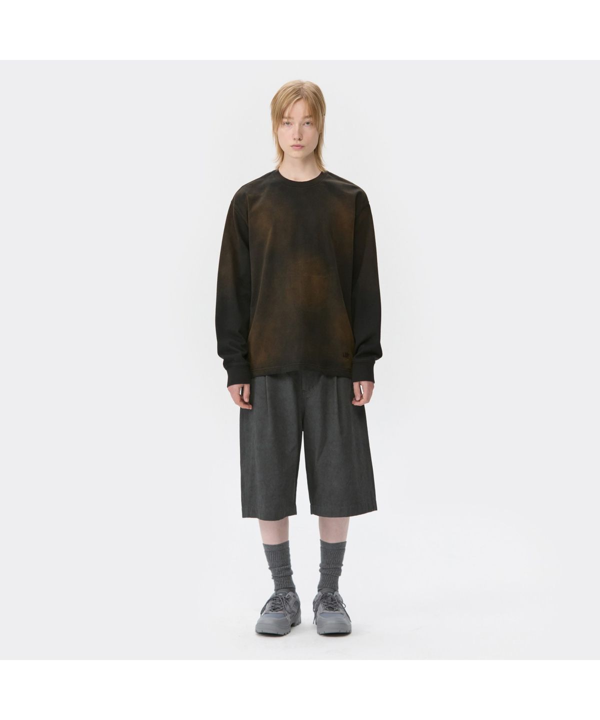 커스텀멜로우(CUSTOMELLOW) Black Dyed T-shirt CWTAA25514BRX
