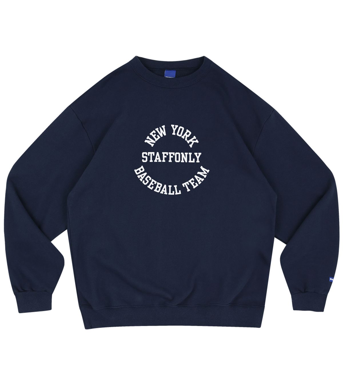 스텝온리(STAFFONLY) NEW YORK BASEBALL TEAM SWEATSHIRTS (NAVY)