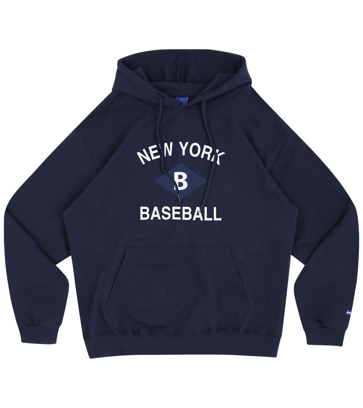 스텝온리(STAFFONLY) NEW YORK BASEBALL HOODIE (NAVY)