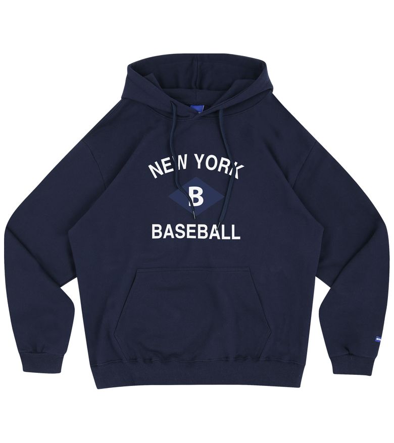 NEW YORK BASEBALL HOODIE (NAVY)
