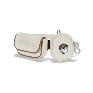 여성 투 포켓 벨트백 BEIGE (WOMAN)
