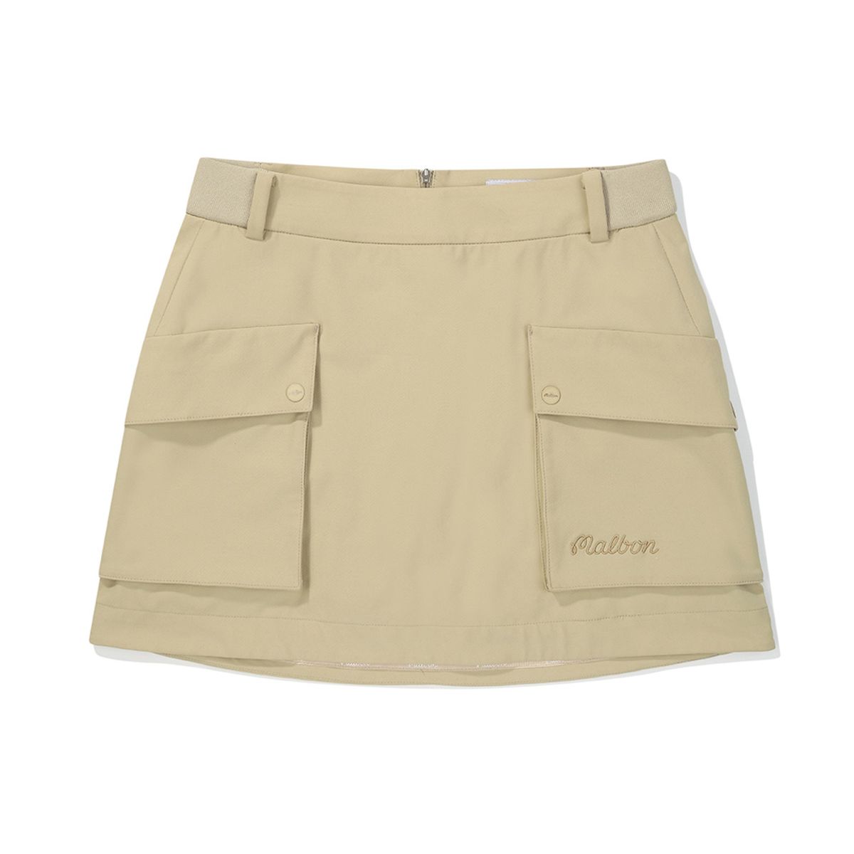 말본 골프(MALBON GOLF) 캐주얼 카고 스커트 BEIGE (WOMAN)