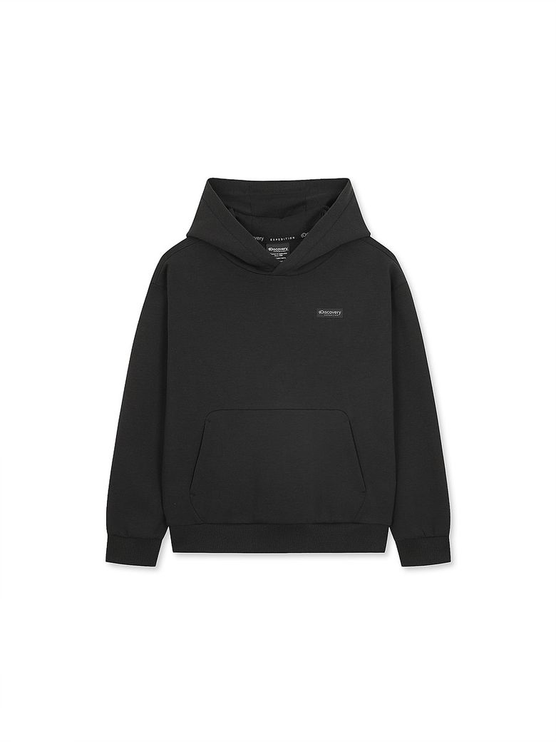 키즈 에센셜 후드티셔츠 (BLACK)