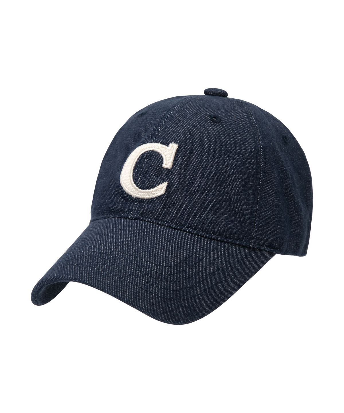 칠사(CHILLSA) Initial Ball Cap_Denim