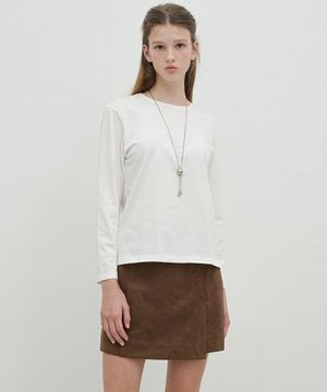 에센셜 롱 슬리브 티셔츠 OH5XE9900