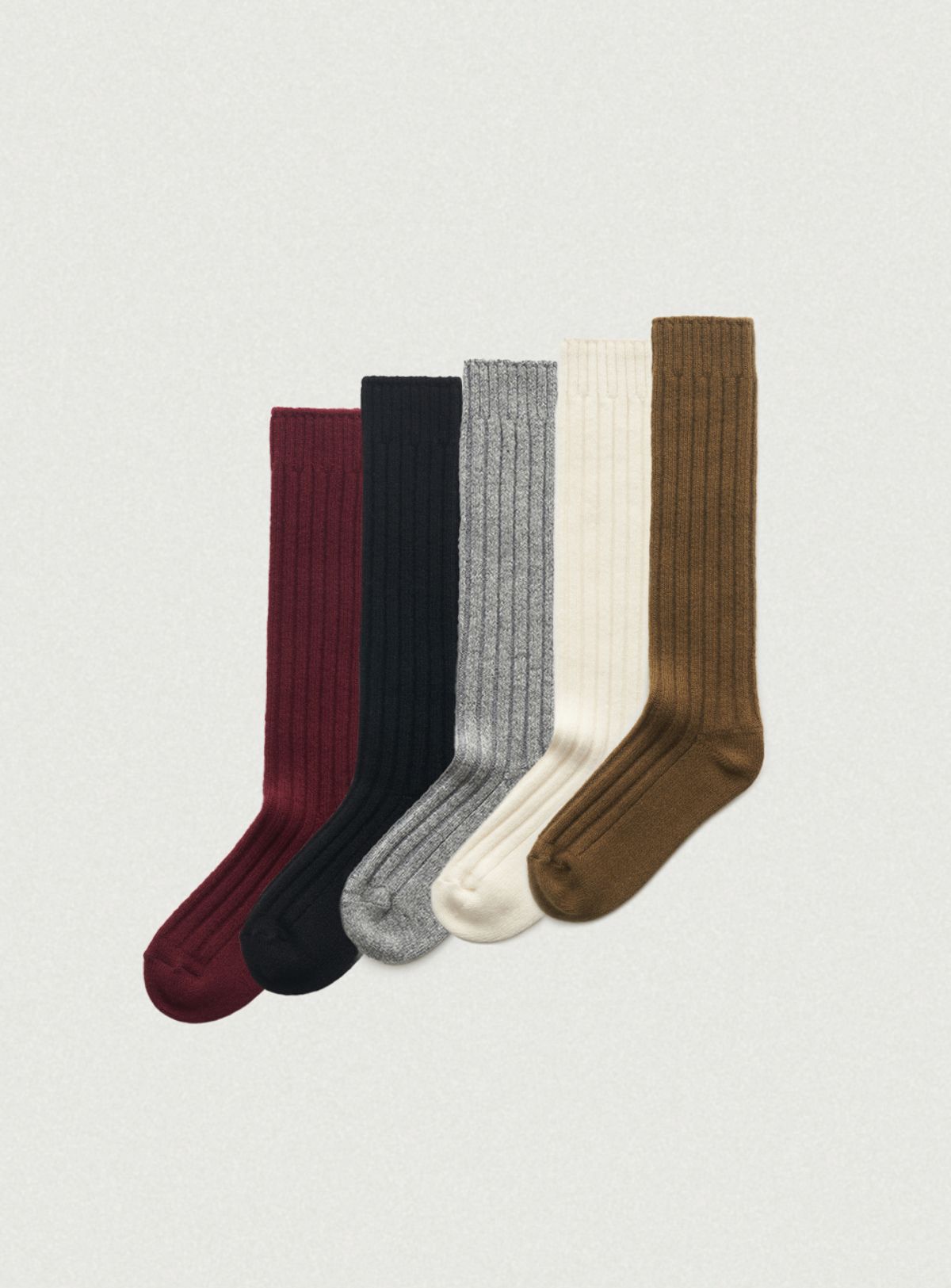 더바넷(THEBARNNET) Moss Wool Knit Socks_5Color