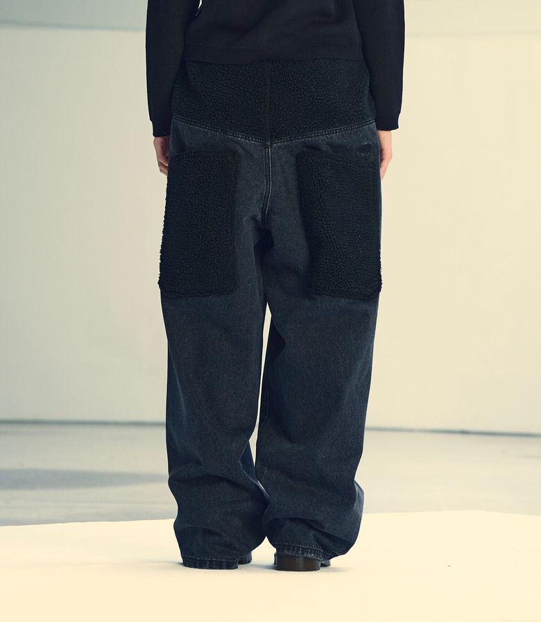SHERPA BIG POCKET JEANS_BLACK(NG2FFUD111A)