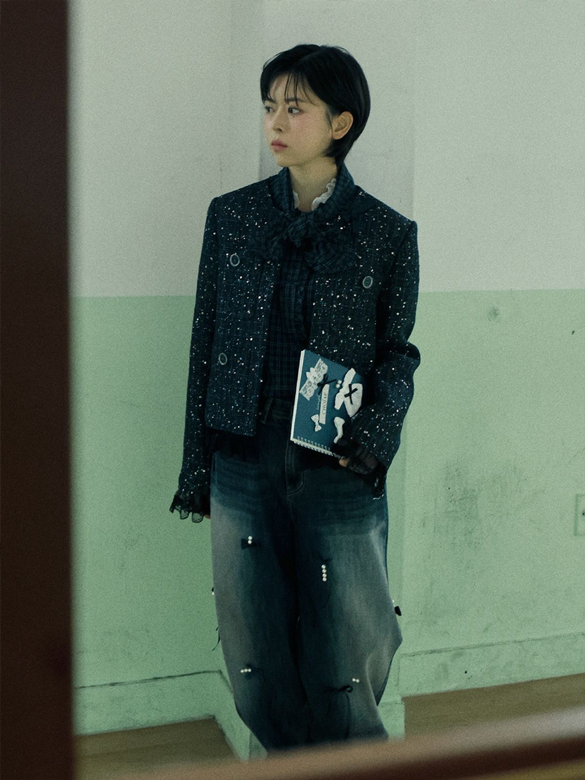 최에(CHOIAE) Moon Tweed Jacket