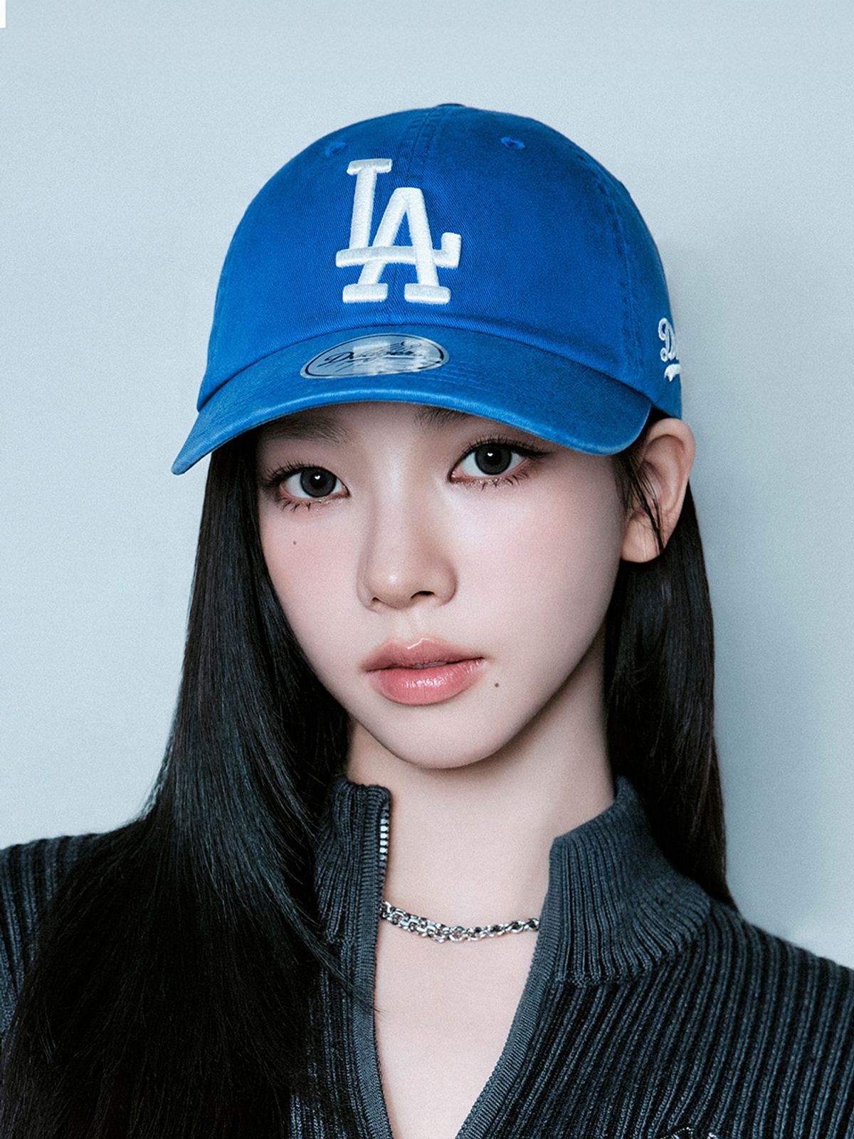 엠엘비(MLB) 시그니처 언스트럭쳐 볼캡 LA (Blue)
