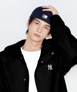 시그니처 스트럭쳐 볼캡 NY (Navy)