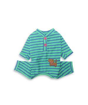 Hekhek Babysuit Blue/Mint