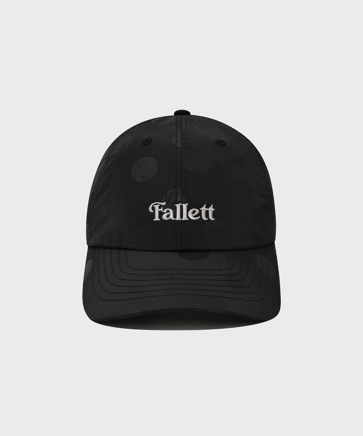 팔렛(FALLETT) 빅도트 볼캡 블랙
