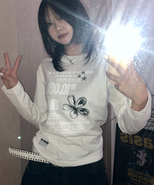 세미크롭 SILVERRR 긴팔티