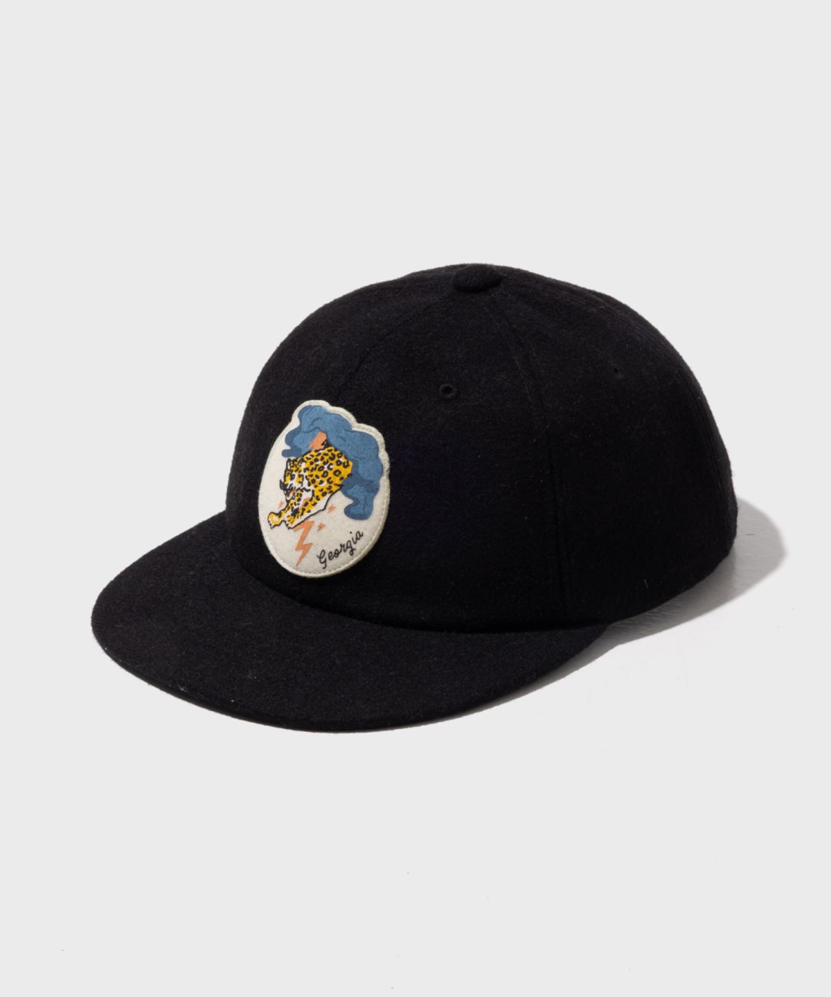 아웃스탠딩(OUTSTANDING) MIL SERIES WOOL CAP(GEORGIA)_BLACK