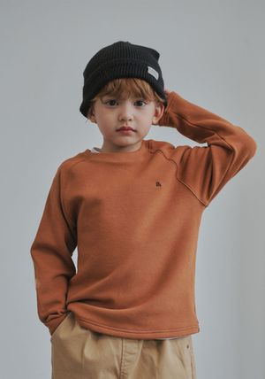 BZ53TS07BB 브릭브라운 라운드넥 티셔츠