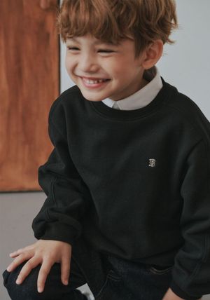 BZ53TS04BK 블랙 맨투맨 티셔츠