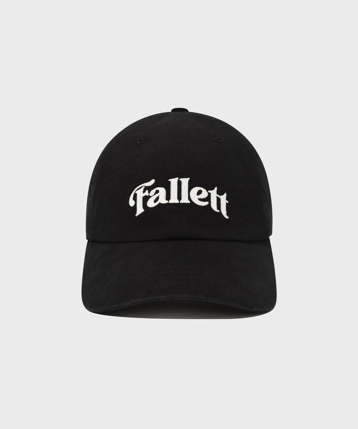 팔렛(FALLETT) 아치 로고 볼캡 블랙