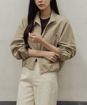 카이센 차이나 스트링 바람막이 점퍼_F5F78JP