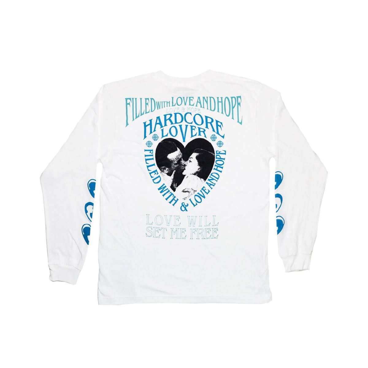 하드코어 러버(HARDCORE LOVER) LOVE & HOPE Long Sleeve(White)